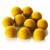 10 Balles de Baby-Foot liège jaune PETIOT