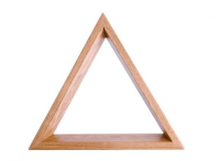 Triangle&Losange TRIANGLE EN BOIS CLAIR 57.2 mm