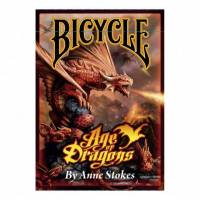 Carte de poker Bicycle Creatives Age of Dragons par Anne Strokes MADE IN BYCICLE/ USA