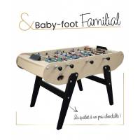 Baby-foot PETIOT Baby-Foot Familial Spalté Hêtre